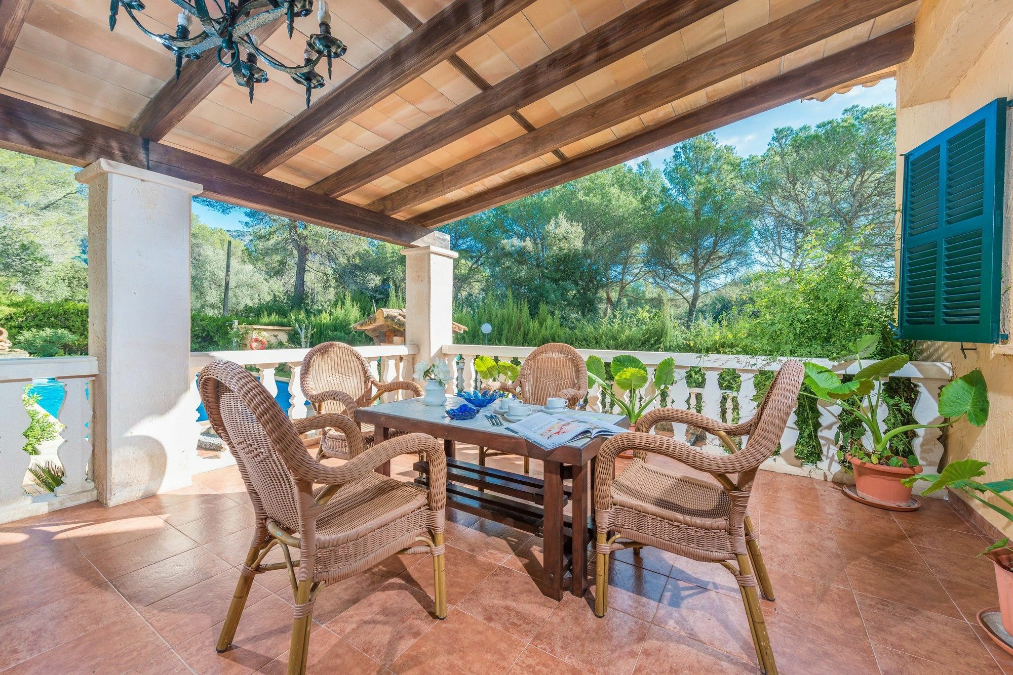 Villa Els Pins Crestatx Exterior foto